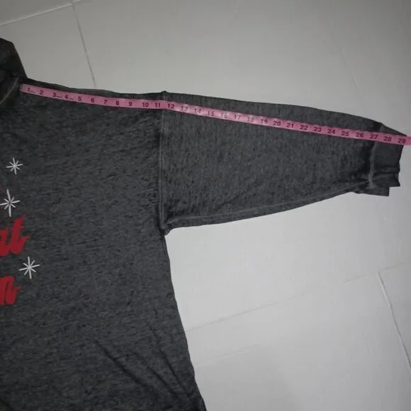 LANE BRYANT " OH WHAT FUN " GRAPHIC HOODIE - Picture 9 of 9